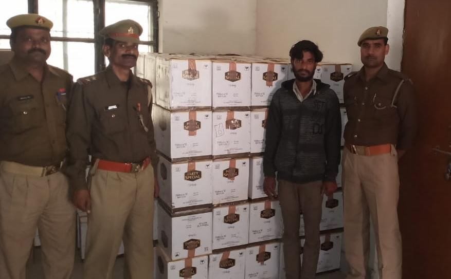wine, police, crime, etah