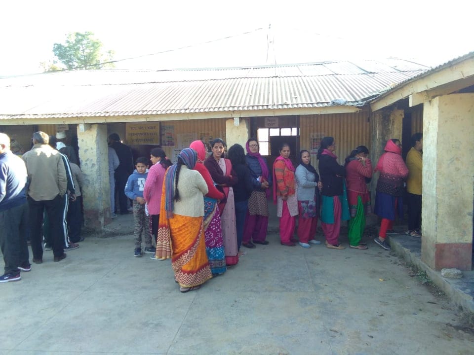 Pithoragarh assembly by election 2019: This year 17 percent less voting counting on 28th November