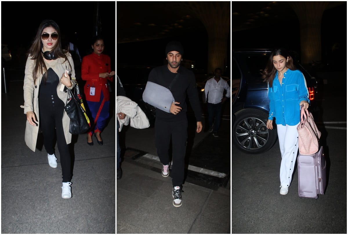 Airport To Film Promotions Celebrities Spotted in Mumbai