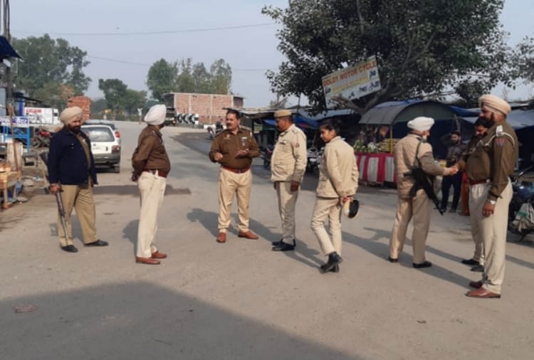 Police held Search operation in Punjab's Pathankot
