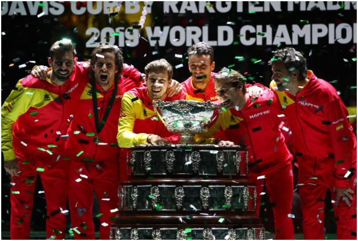 Rafael Nadal leads Spain to win sixth Davis Cup title beat Canada In Final
