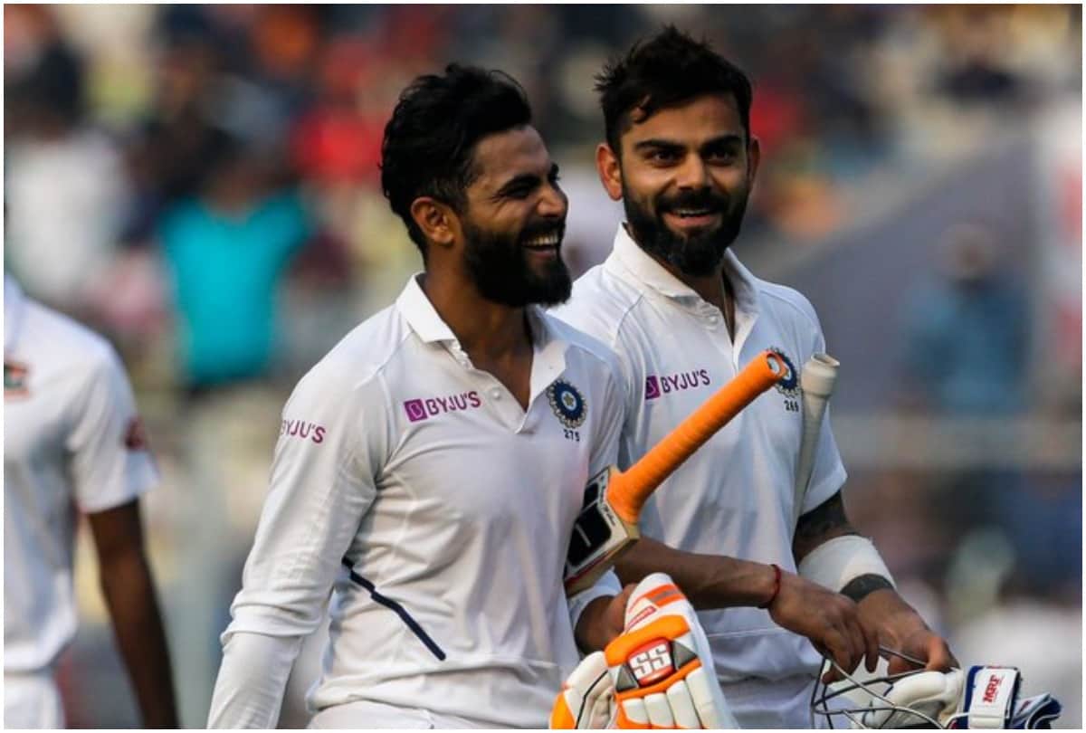 Virat Kohli tweets and says Impossible to outrun Ravindra Jadeja