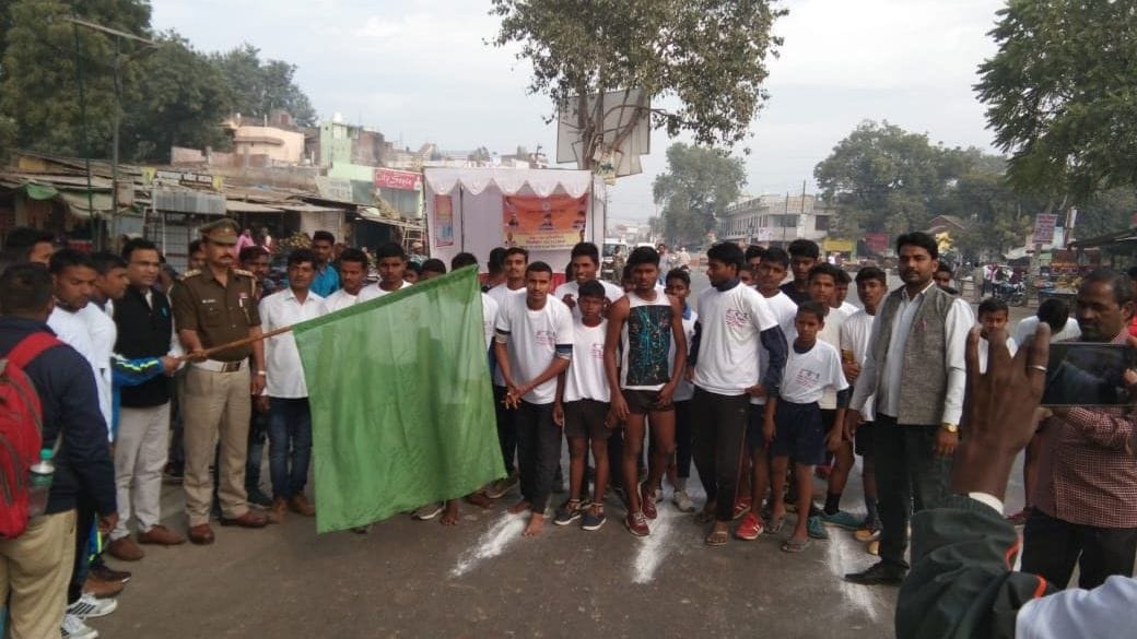 rohit came first in running
