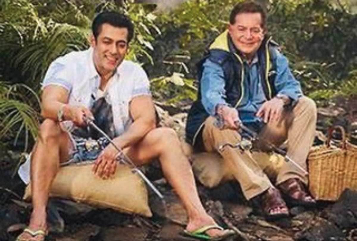 Salman Khan Share Photo with his father Salim Khan on his Birthday
