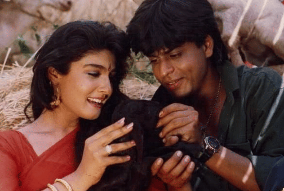 Raveena tandon says shahrukh khan thinks she is the best scented heroine