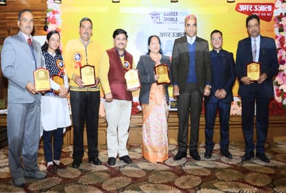 Amar Ujala Brain of Shimla school topper honoured by education minister suresh bhardwaj