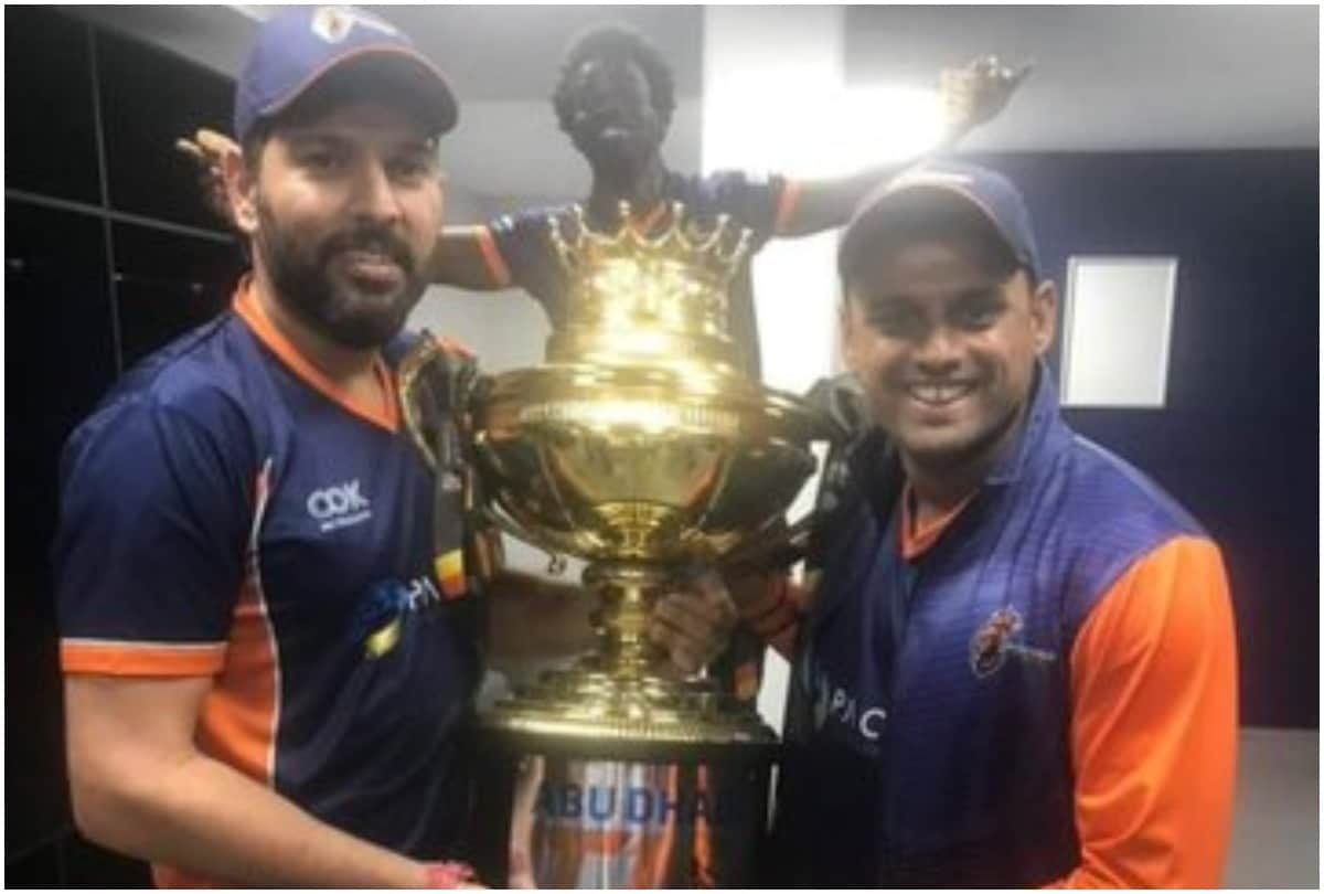 T 10 League Yuvraj Singh team Maratha Arabians Thrash Deccan Gladiators in Final