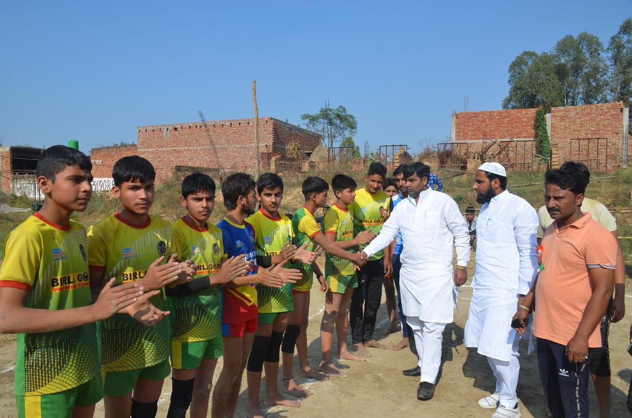 Bhokerheri's team wins in kabaddi competition