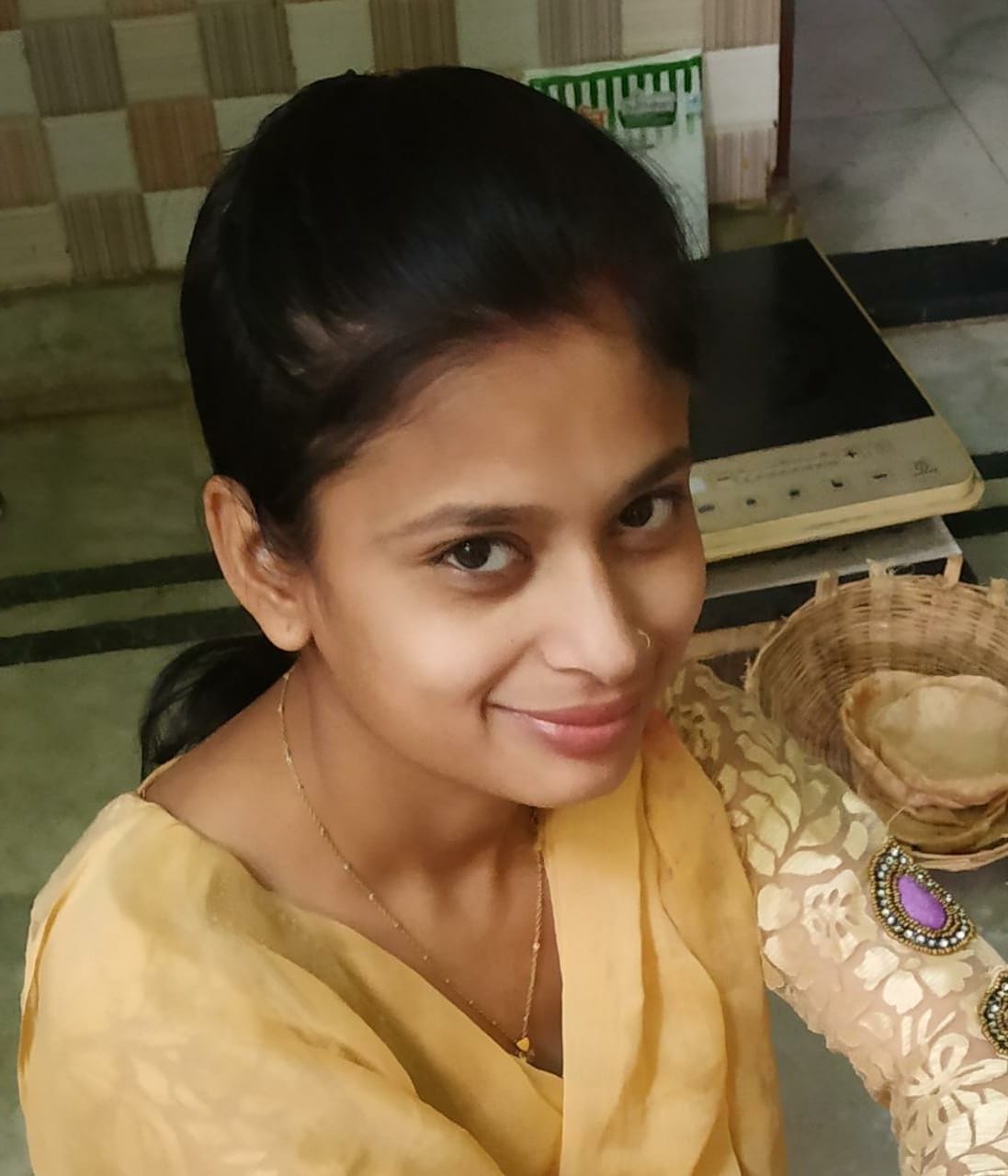 Aparna wanted to teach the children of the village by becoming a teacher