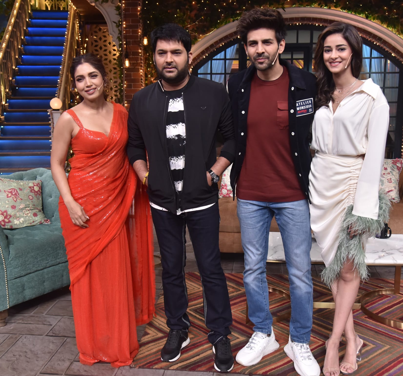 Bhumi Pednekar talked about her bold Dialogue in Pati Patni Aur Woh with Kartik Aaryan Ananya Panday
