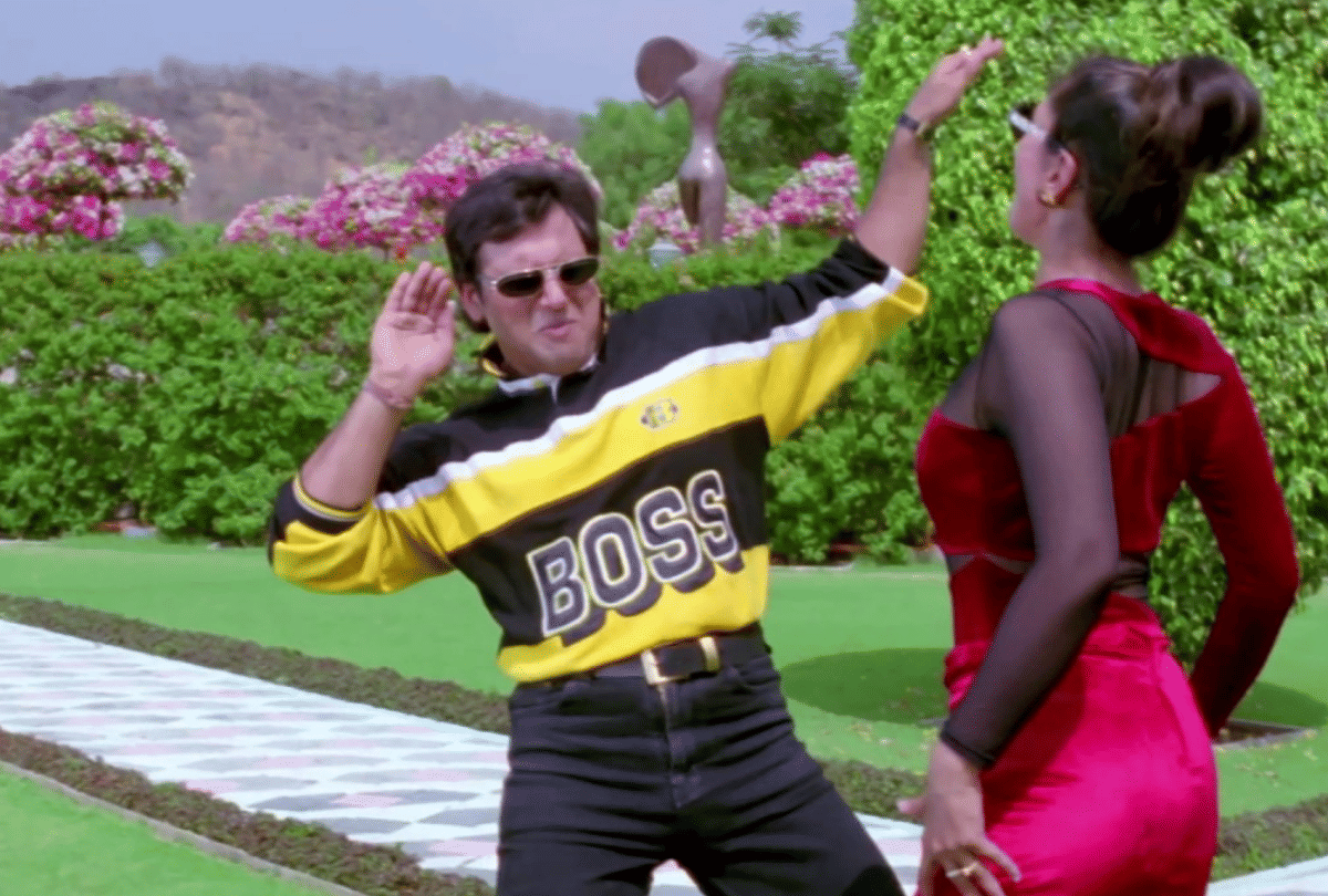 govinda not happy with ankhiyon se goli maare remix