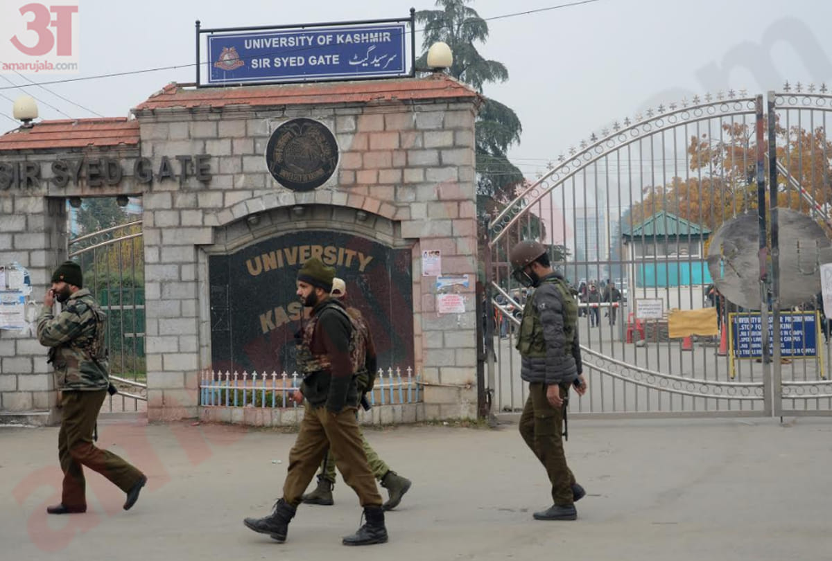 photos of grenade attack in srinagar and anantnag kashmir, security forces on high alert