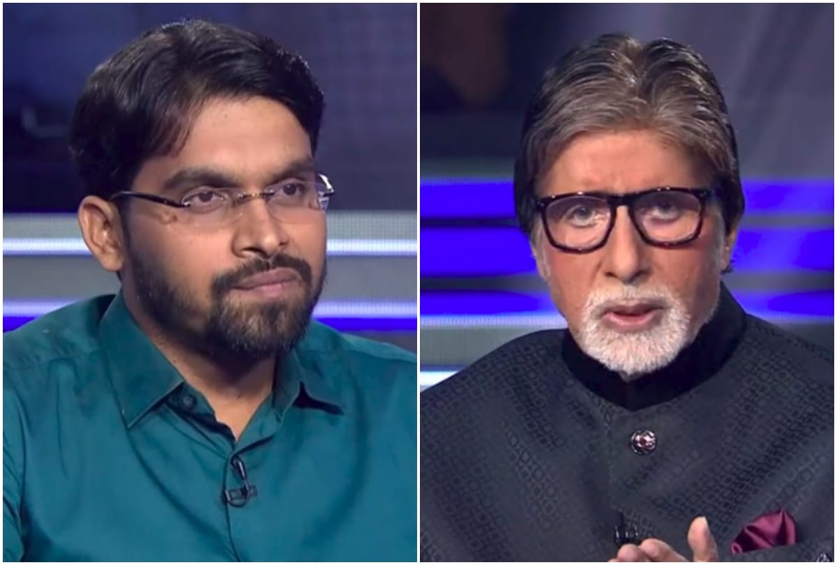 kbc 11 amitabh bachchan show akshay upadhyay won 1.60 lakh