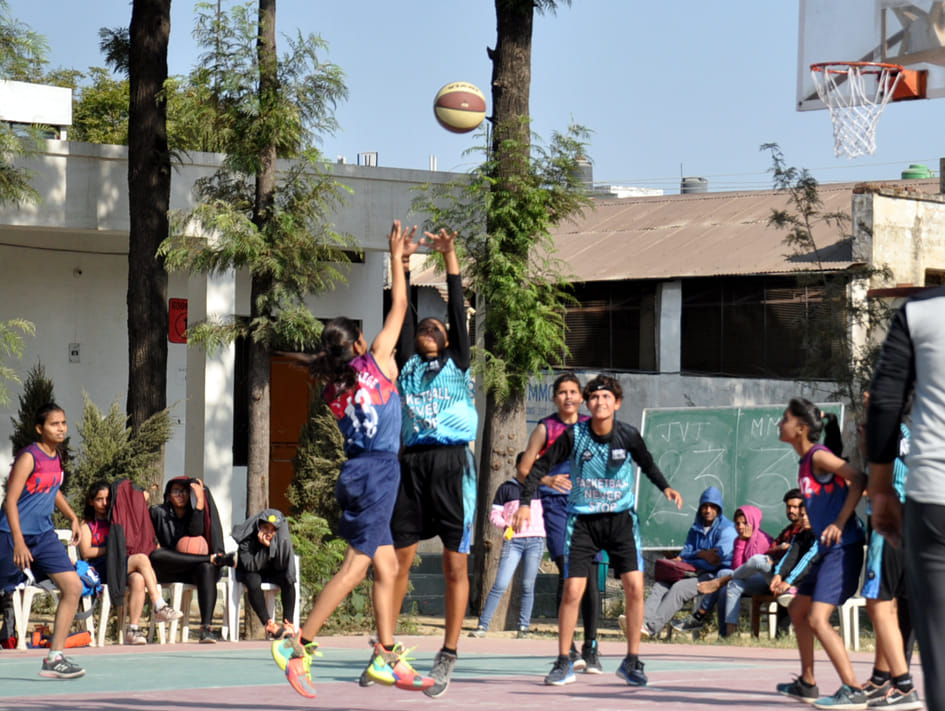 Jain college became champion in basketball women's section