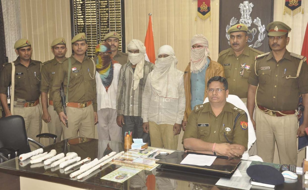Inter distric thif gang catched