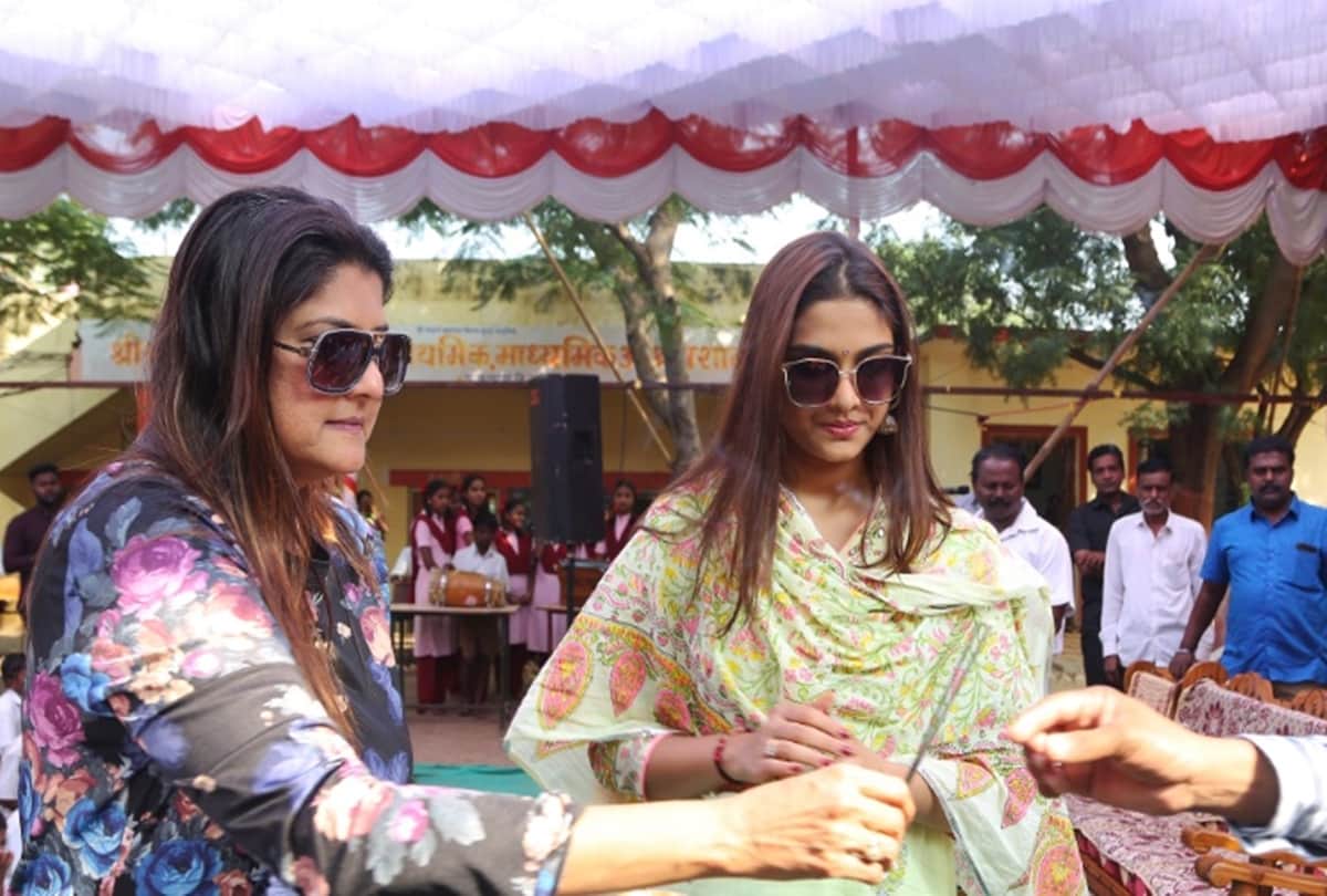salman Khan Starrer Dabangg 3 Actress Saiee Manjrekar inaugurated a solar plant for orphans