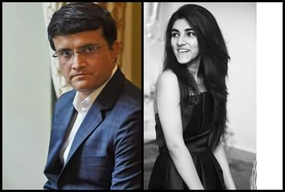 सौरव गांगुली और सना गांगुली