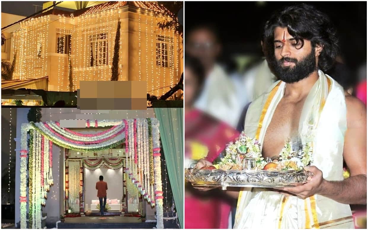 Arjun Reddy Actor Vijay Deverakonda buys new house Perform House Warming
