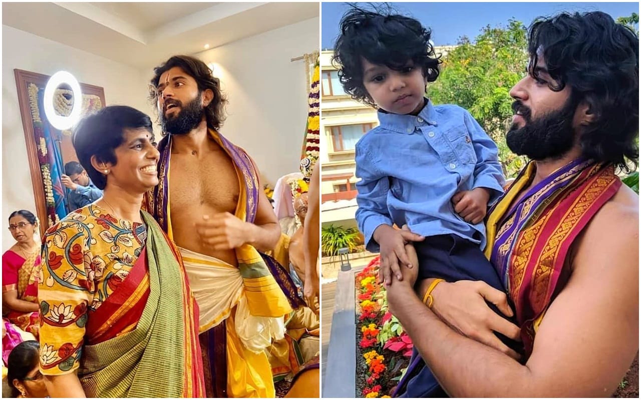 Arjun Reddy Actor Vijay Deverakonda buys new house Perform House Warming