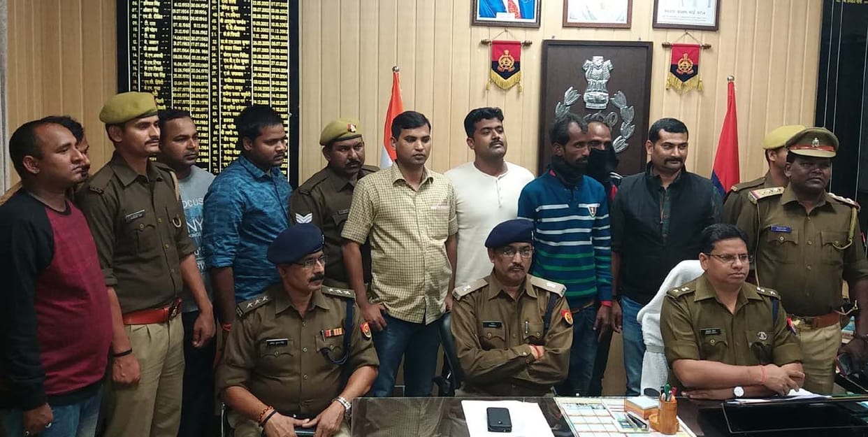 Thif gang arested nine bike found