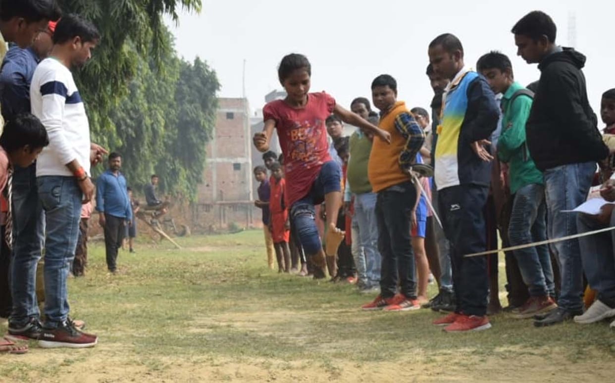 Triple happiness in girls category, double success in curb in boys
