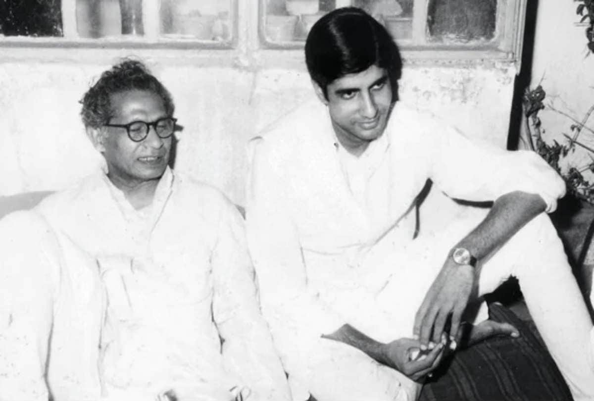 Harivansh Rai Bachchan 112th birth anniversary look at the photos with amitabh bachchan