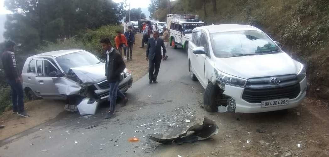 Vehicles collision