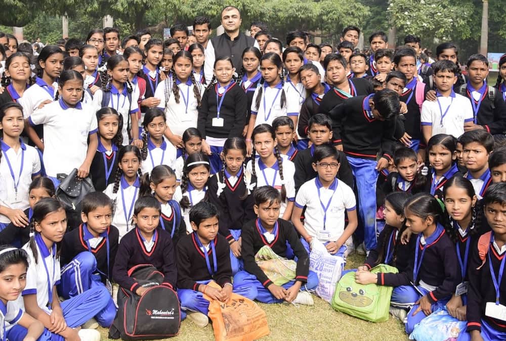 Amar Ujala children fait today in lucknow