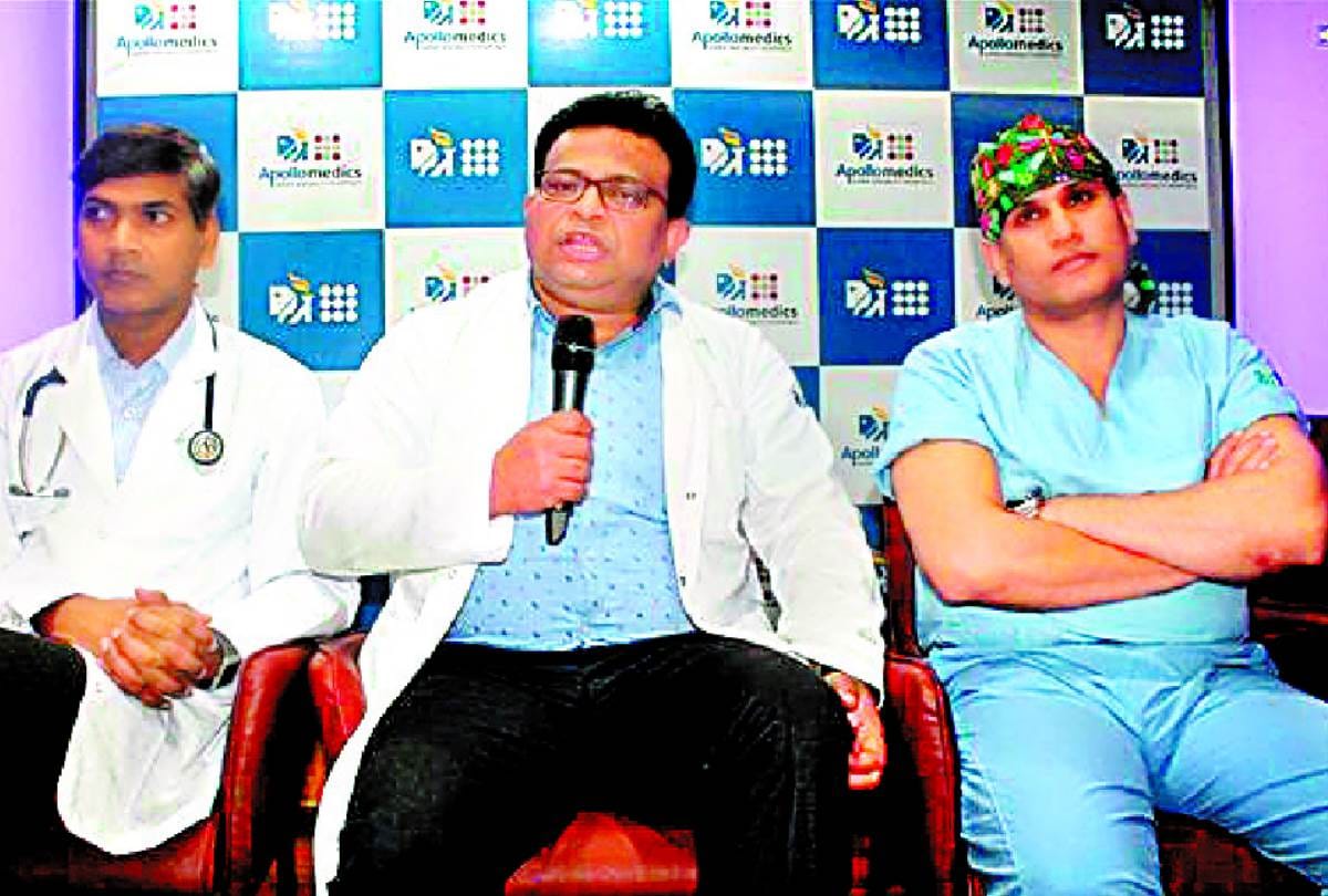 aortic valve replacement surgery done for the first time in lucknow