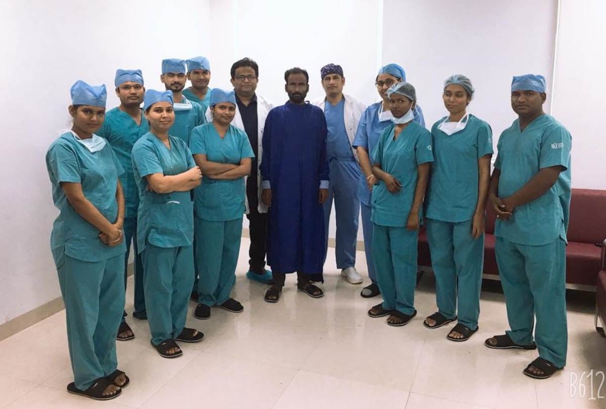 aortic valve replacement surgery done for the first time in lucknow