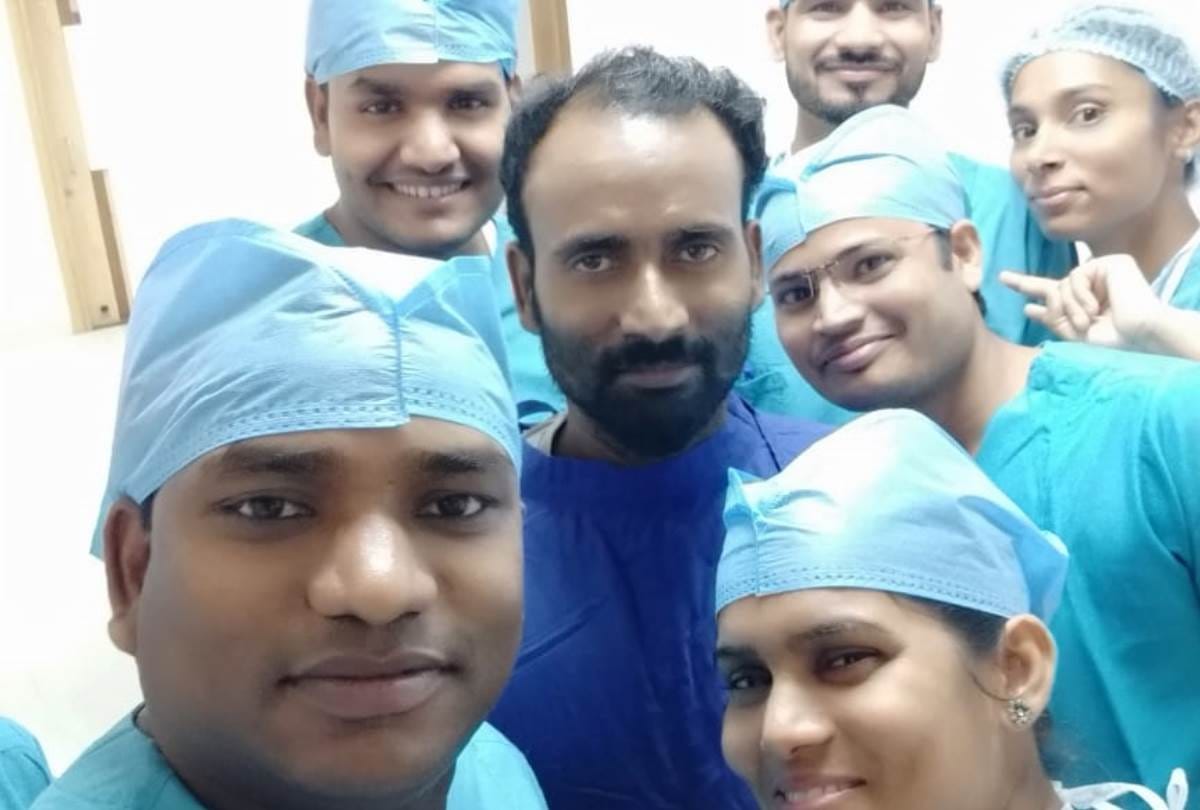 aortic valve replacement surgery done for the first time in lucknow