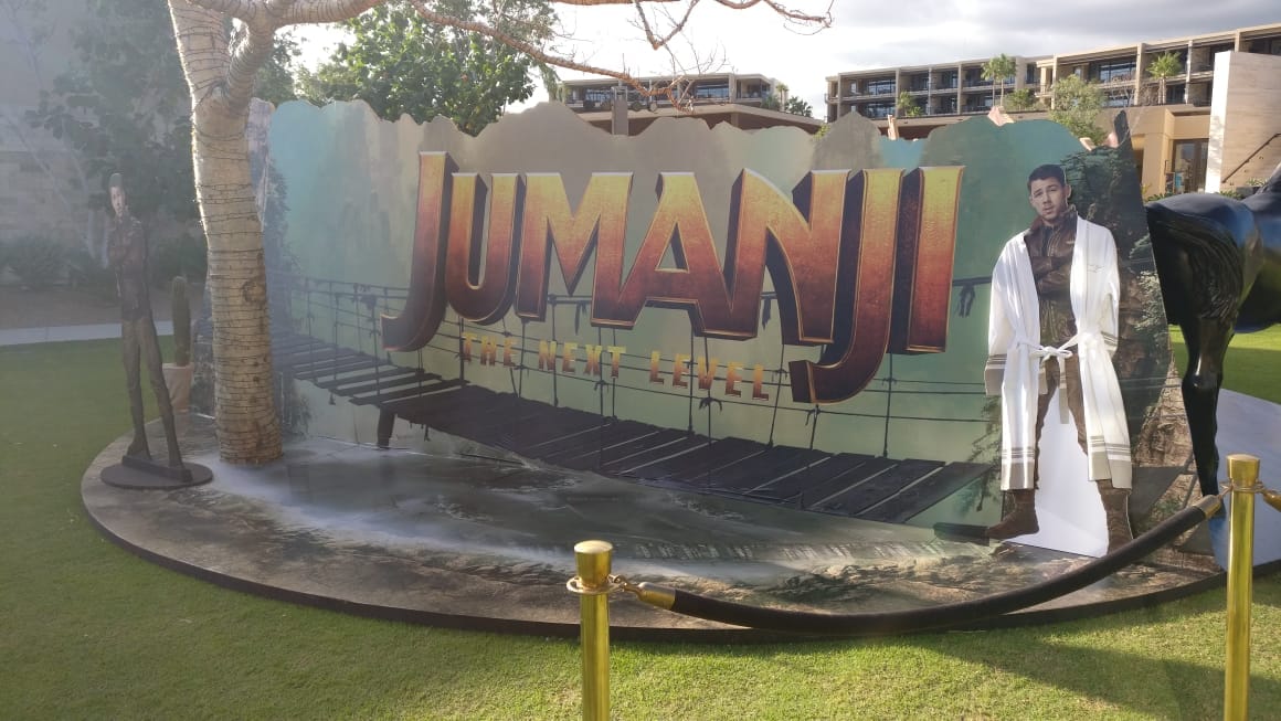 Jumanji fun of Nick absence in Mexico Tour the rock gifted Priyanka Chopra wedding anniversary gift
