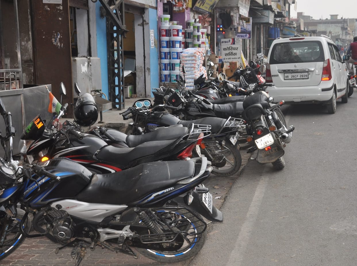 No parking in the city, where to park vehicles