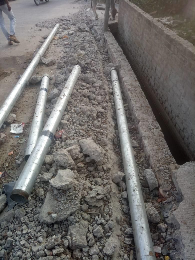 Questions raised on the quality of pipes, demand for investigation
