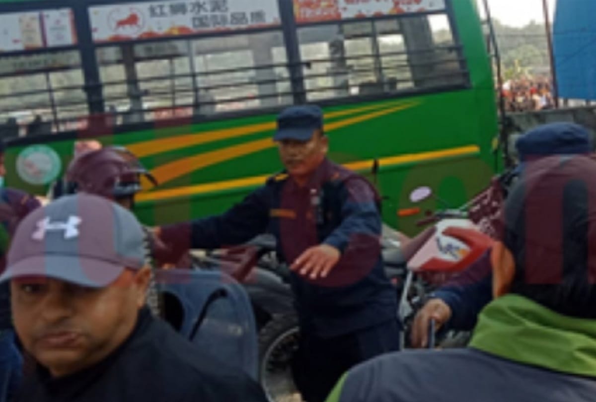 Bomb blast at election Public meeting venue in Pokhara Nepal