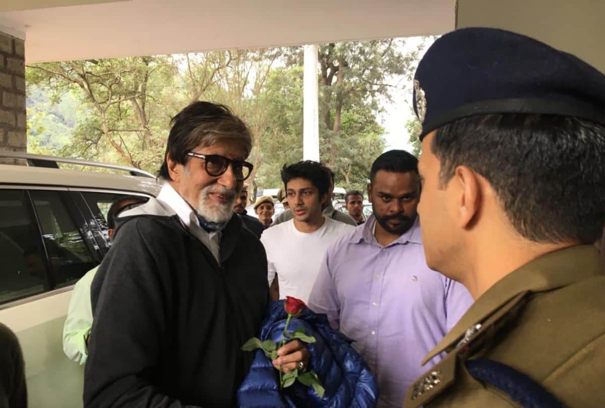 bollywood actor amitabh bachchan in Bilaspur in Himachal Pradesh