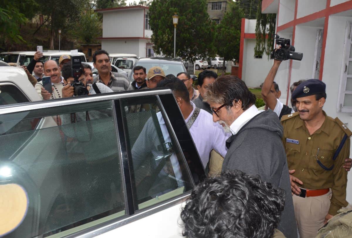 bollywood actor amitabh bachchan in Bilaspur in Himachal Pradesh