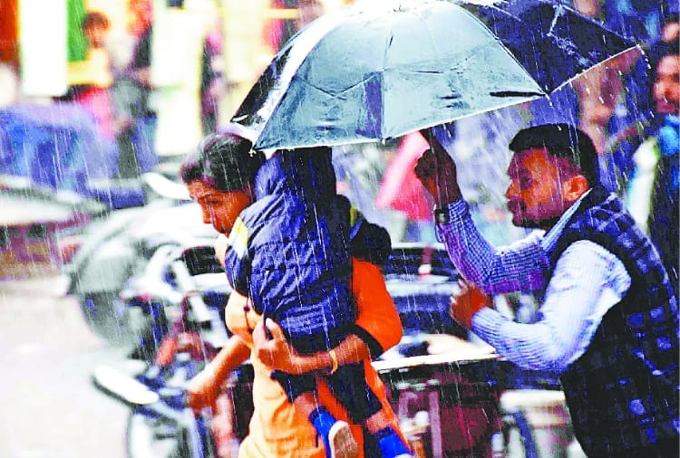 Rain in many areas of Haryana and Punjab
