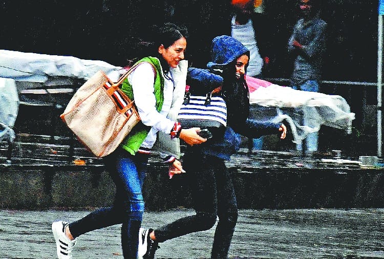 weather forecast, temperature fell down in chandigarh due to rain and snowfall