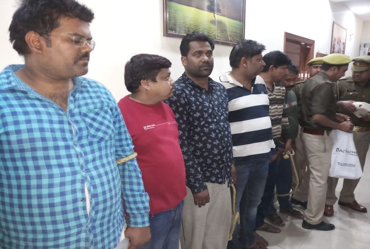 six arrested for satta on cricket match in agra