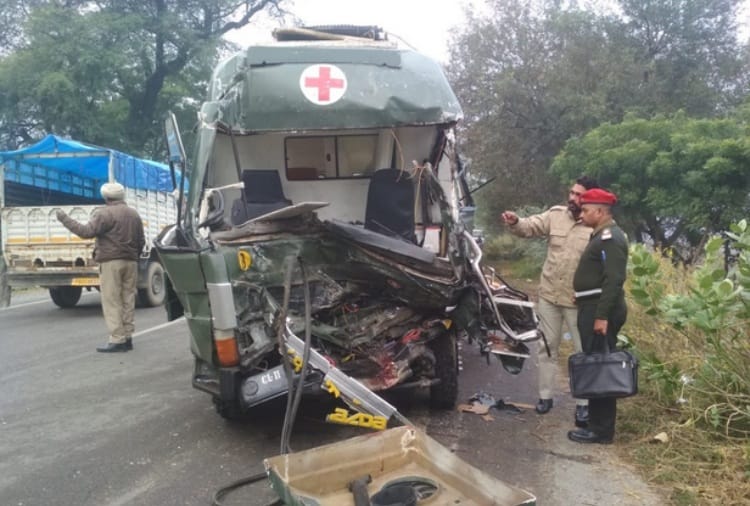 Three Soldiers Died in Road Accident in Punjab