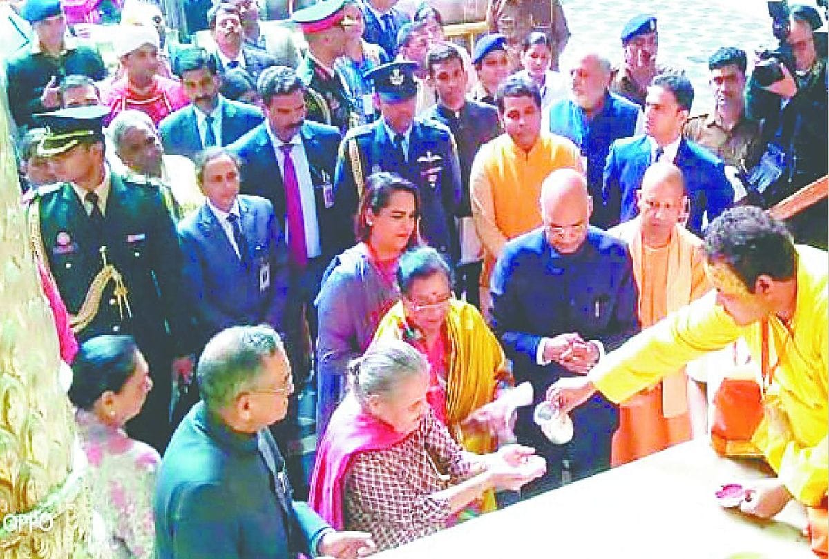 president ramnath kovind performed worship at banke bihari temple vrindavan