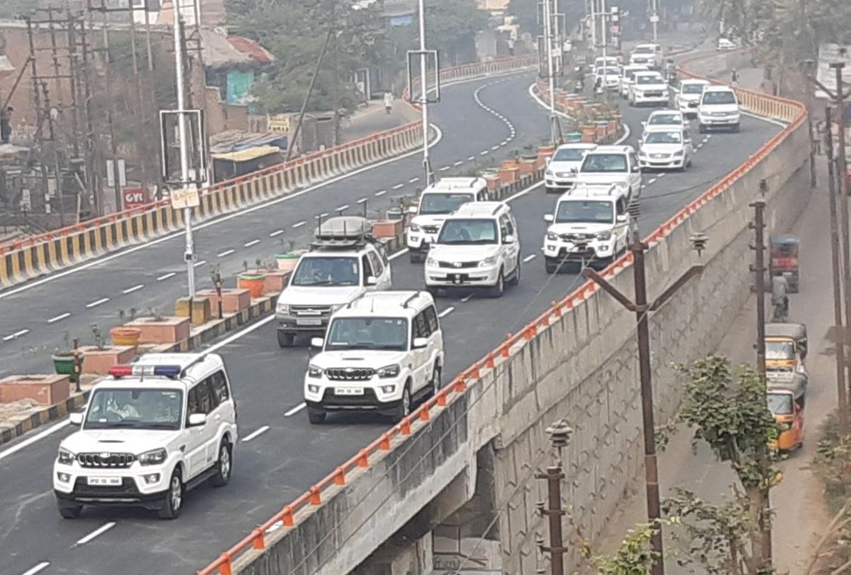 President ramnath kovind Come Vrindavan Bya Yamuna Express Way