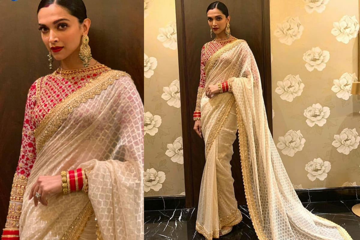 deepika padukone best saree look new bride must copy