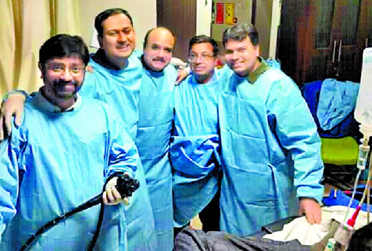 problems of alimentary canal will be cured without surgery in KGMU