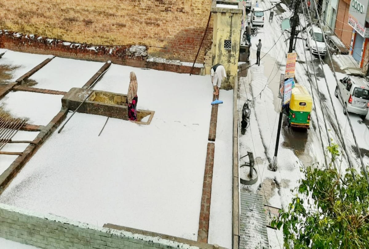 Delhi NCR latest weather updates rainfall snowfall hailstorm air quality index current news