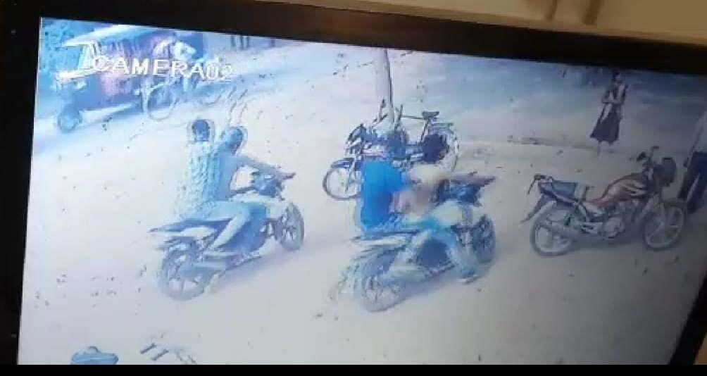 taking the help of cctv footage in loot