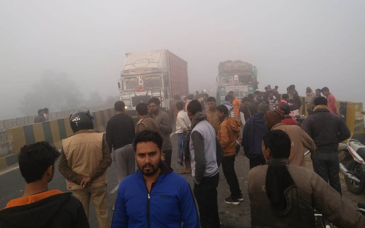 death of two youth in road accident