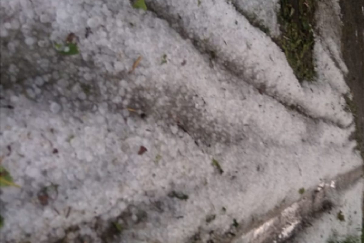 Several cities of western UP including Meerut have received hailstorm with heavy rains