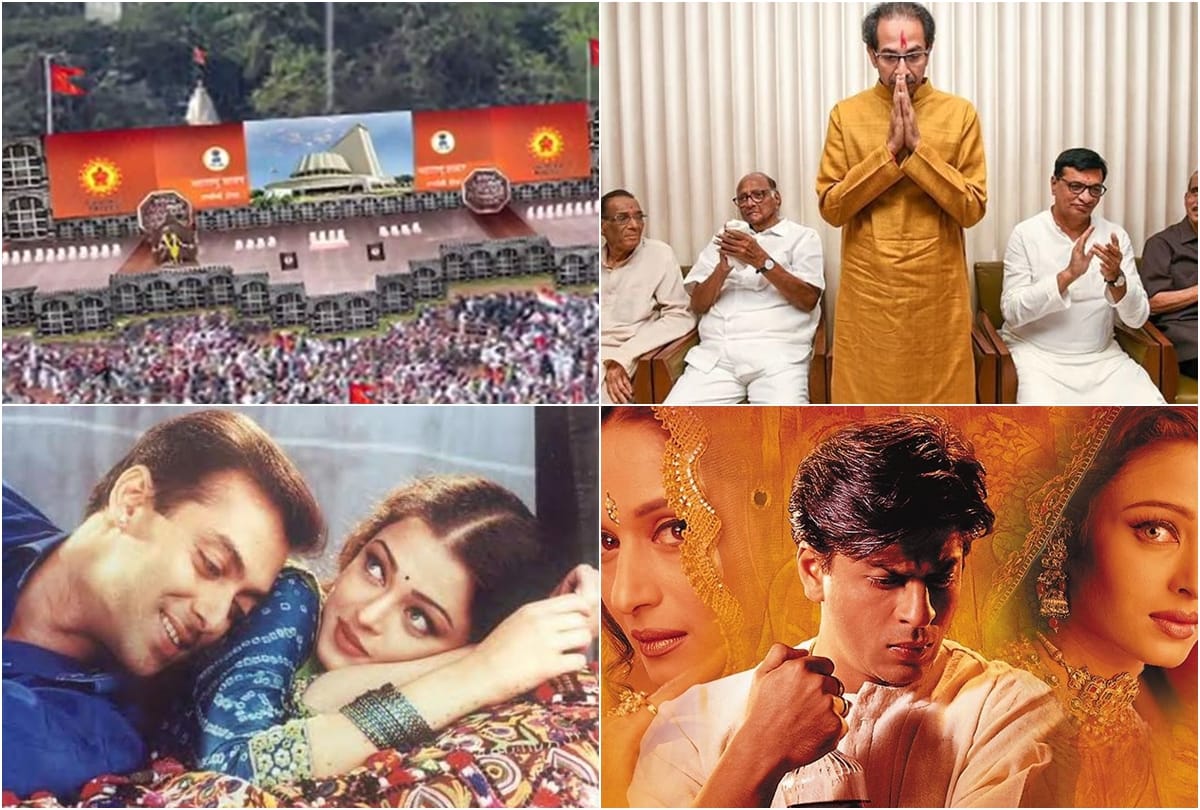 Nitin Chandrakant Desai is set designer for uddhav thackeray CM Oath Ceremony at Shivaji Park Mumbai